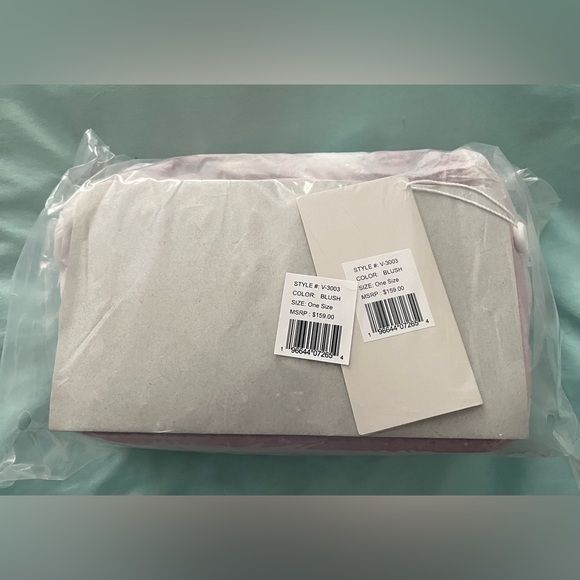 Orlando Valentino Red Leather Studded Bag, NWT - Picture 8 of 10